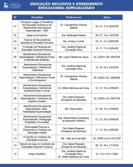 CARD EDUCAÇÃO INCLUSIVA E ATENDIMENTO EDUCACIONAL ESPECIALIZADO 2026b